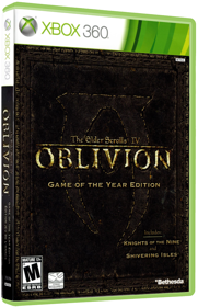 The Elder Scrolls IV: Oblivion: Game of the Year Edition - Box - 3D (North America) - 567x878