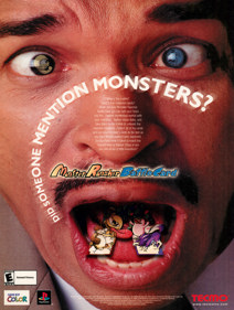 Monster Rancher Battle Card GB - Advertisement Flyer - Front (United States) - 1662x2200