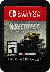 Wreckfest - Cart - Front (North America) - 692x989