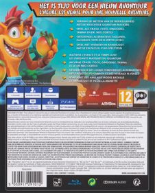 Crash Bandicoot 4: It’s About Time - Box - Back (North America) - 644x800