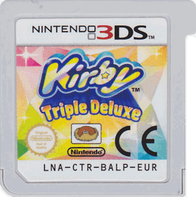 Kirby: Triple Deluxe - Cart - Front (Europe) - 777x780