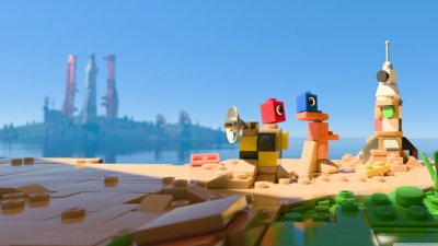 LEGO Voyagers - Fanart - Background (World) - 3840x2160