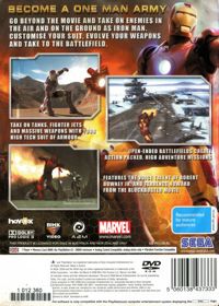 Iron Man - Box - Back (Oceania) - 571x800