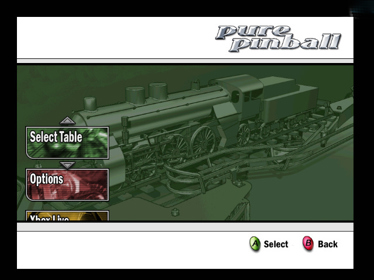 Pure Pinball - Screenshot - Game Select (North America) - 640x480