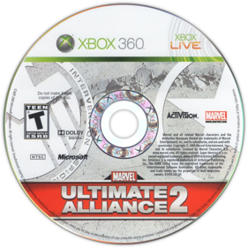 Marvel: Ultimate Alliance 2 - Disc (North America) - 788x788