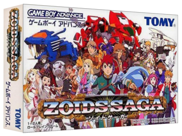 Zoids Saga - Box - 3D (Japan) - 1327x989