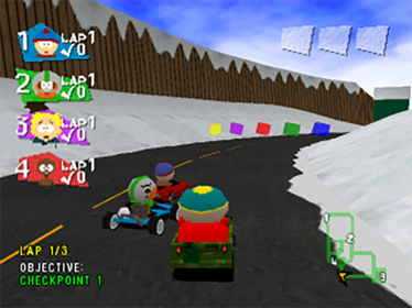 South Park Rally - Screenshot - Gameplay (World) - 640x480