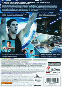 Michael Phelps: Push the Limit - Box - Back (Germany) - 1200x1681