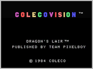 Dragon's Lair - Screenshot - Game Title (World) - 256x192