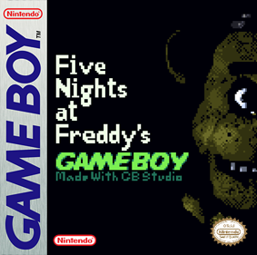 Five Nights at Freddy's GAMEBOY - Box - Front (World) - 454x450