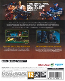 Contra: Operation Galuga - Box - Back (Europe) - 1000x1240