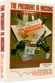 The President is Missing - Box - 3D (United Kingdom) - 826x1247