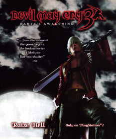 Devil May Cry 3: Dante's Awakening - Advertisement Flyer - Front (North America) - 1904x2290