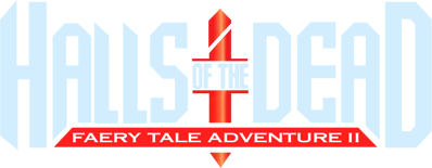 Halls of the Dead: Faery Tale Adventure II - Clear Logo (null) - 1119x436