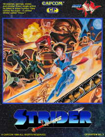 Strider - Fanart - Box - Front (North America) - 1843x2400