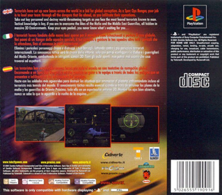 Spec Ops: Covert Assault - Box - Back (Europe) - 740x650