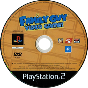 Family Guy Video Game! - Disc (Oceania) - 756x758