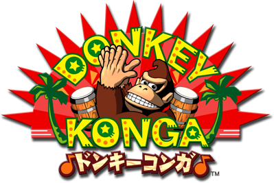 Donkey Konga - Clear Logo (Japan) - 1430x956