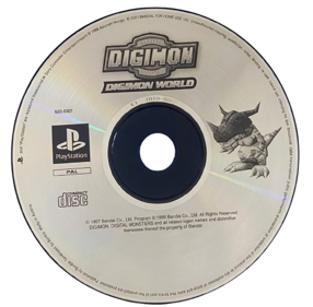 Digimon World - Disc (Europe) - 504x495
