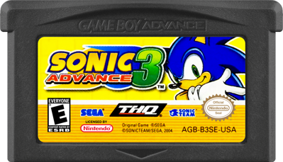 Sonic Advance 3 - Cart - Front (North America) - 1000x574