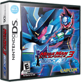 Mega Man Star Force 3: Black Ace - Box - 3D (North America) - 866x877