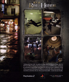 Jet Li: Rise to Honor - Advertisement Flyer - Front (United States) - 1904x2290