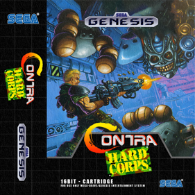 Contra: Hard Corps - Fanart - Box - Front (Brazil) - 1476x1476
