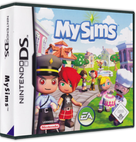 MySims - Box - 3D (Germany) - 575x598