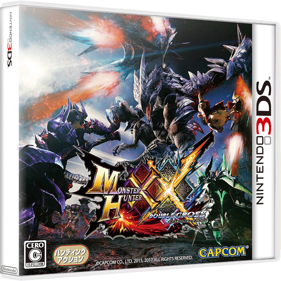 Monster Hunter XX: Double Cross - Box - 3D (Japan) - 1370x1370