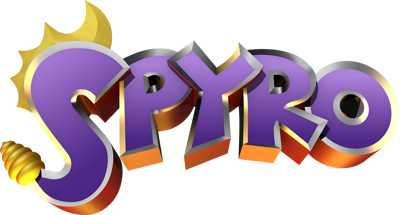 Spyro the Dragon - Clear Logo (World) - 1786x960