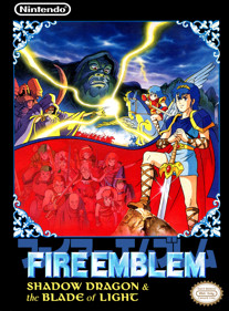 Fire Emblem: Shadow Dragon and the Blade of Light - Fanart - Box - Front (United States) - 1548x2100