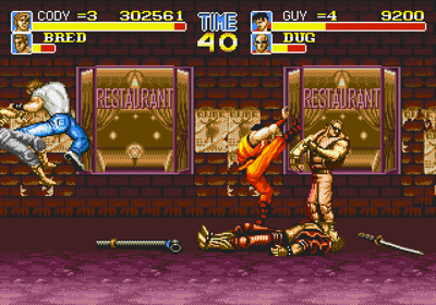 Final Fight CD - Screenshot - Gameplay (World) - 640x448