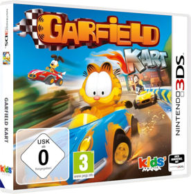 Garfield Kart - Box - 3D (Germany) - 841x856