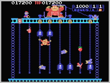 DK Jr. Arcade - Screenshot - Gameplay (World) - 256x192