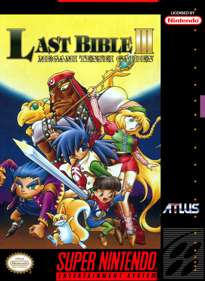 Last Bible III - Fanart - Box - Front (North America) - 1534x2100