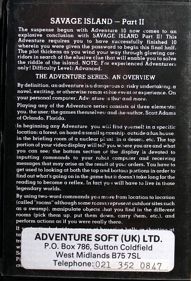 Savage Island: Part 2 - Box - Back (Europe) - 421x619