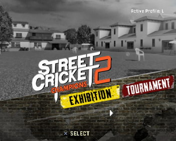Street Cricket Champions 2 - Screenshot - Game Select (Asia) - 640x512