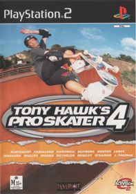Tony Hawk's Pro Skater 4 - Box - Front (Australia) - 563x800
