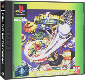 Power Rangers Zeo: Full Tilt Battle Pinball - Box - 3D (Europe) - 1417x1337