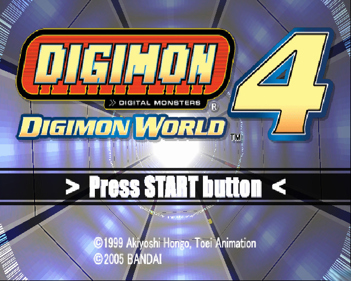 Digimon World 4 - Screenshot - Game Title (World) - 640x512