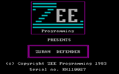Zuran Defender - Screenshot - Game Title (North America) - 320x200