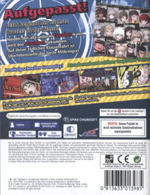 Danganronpa 2: Goodbye Despair - Box - Back (Germany) - 379x492