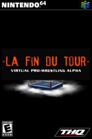 La Fin Du Tour: Virtual Pro Wrestling Alpha - Fanart - Box - Front (World) - 600x900