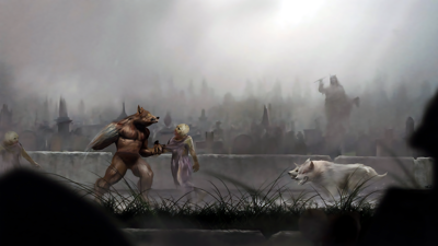 Altered Beast - Fanart - Background (World) - 1920x1080