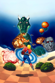 Space Harrier - Poster (Japan) - 1000x1500