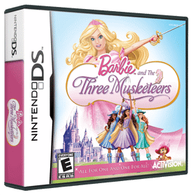 Barbie and the Three Musketeers - Box - 3D (North America) - 900x911