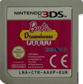 Barbie Dreamhouse Party - Cart - Front (Europe) - 650x656