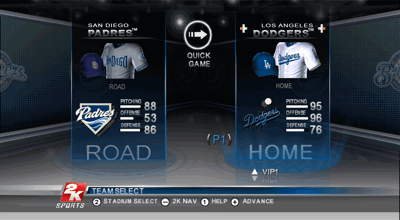 Major League Baseball 2K11 - Screenshot - Game Select (World) - 2443x1344