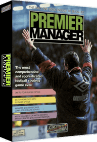 Premier Manager  - Box - 3D (United Kingdom) - 849x1242