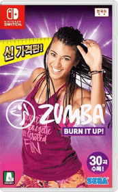 Zumba: Burn It Up! - Box - Front - Reconstructed (Korea) - 553x898